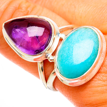 Larimar Rings handcrafted by Ana Silver Co - RING110372