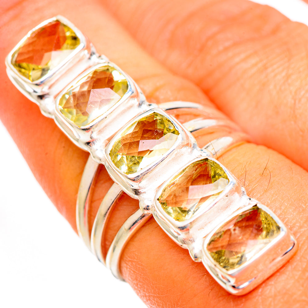 Citrine Rings handcrafted by Ana Silver Co - RING110373