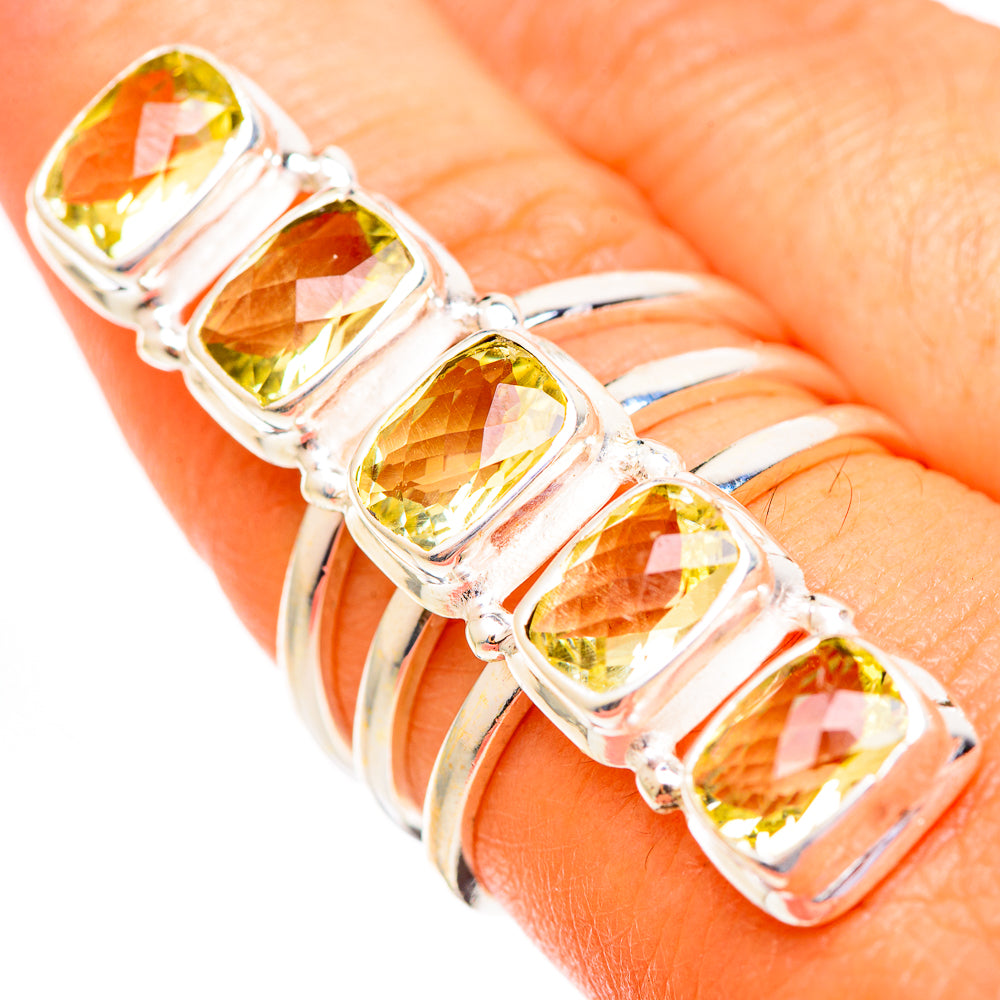 Citrine Rings handcrafted by Ana Silver Co - RING110374