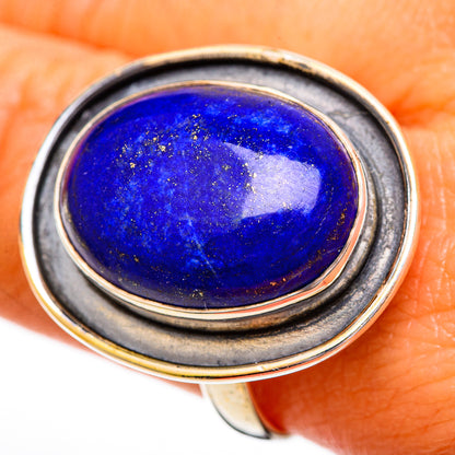 Lapis Lazuli Rings handcrafted by Ana Silver Co - RING110376
