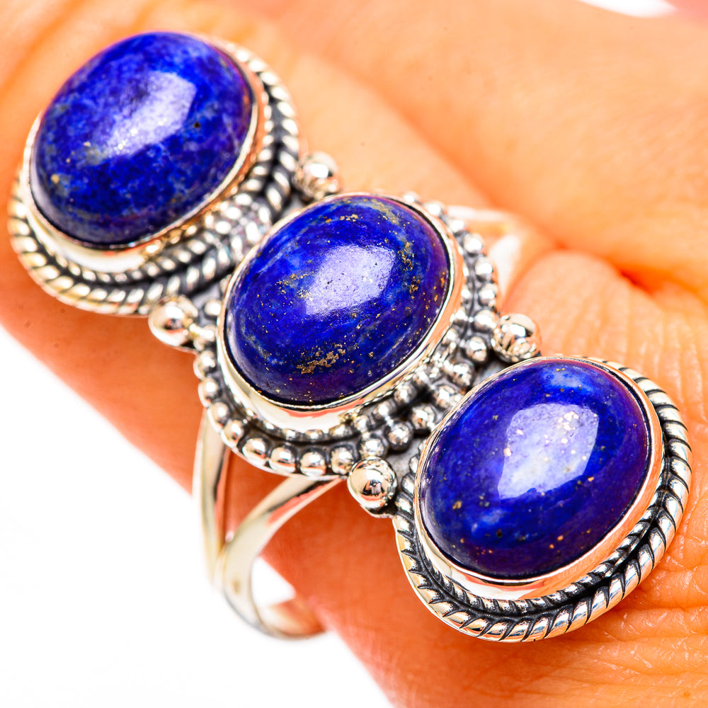 Lapis Lazuli Rings handcrafted by Ana Silver Co - RING110382