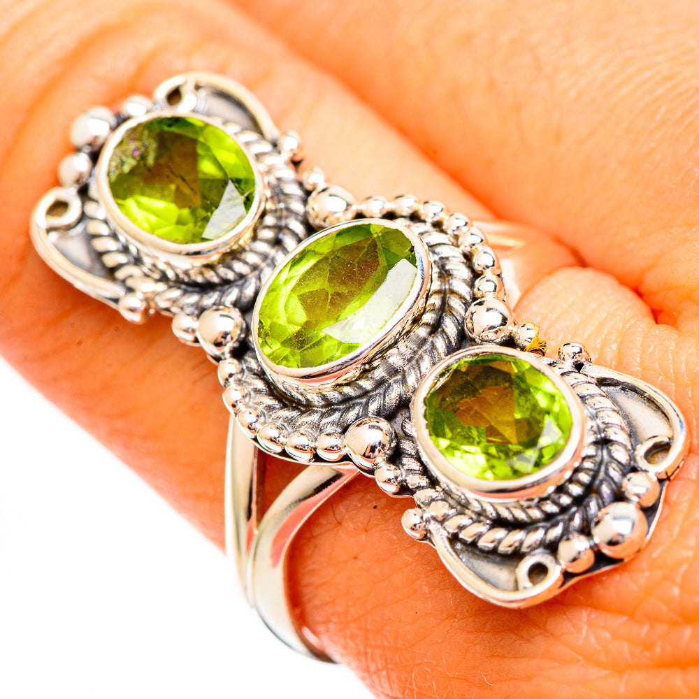 Peridot Rings handcrafted by Ana Silver Co - RING110386