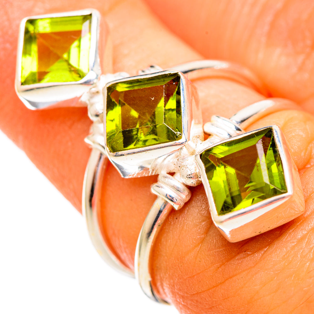 Peridot Rings handcrafted by Ana Silver Co - RING110387