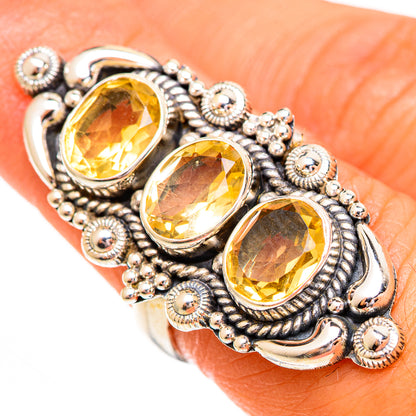 Citrine Rings handcrafted by Ana Silver Co - RING110394