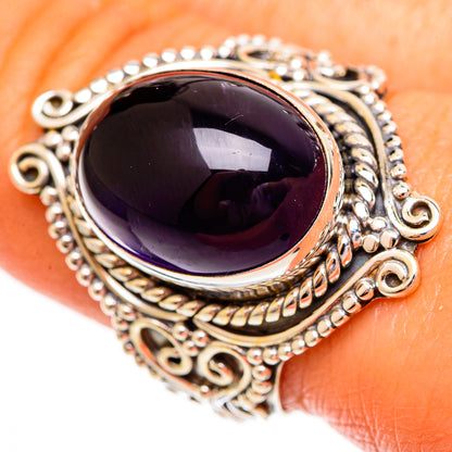 Amethyst Rings handcrafted by Ana Silver Co - RING110403