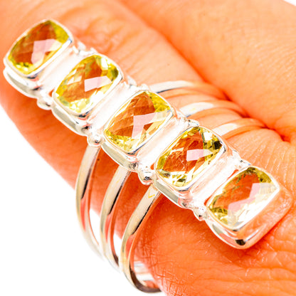 Citrine Rings handcrafted by Ana Silver Co - RING110415