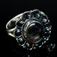 Labradorite Rings handcrafted by Ana Silver Co - RING11041
