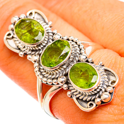 Peridot Rings handcrafted by Ana Silver Co - RING110425