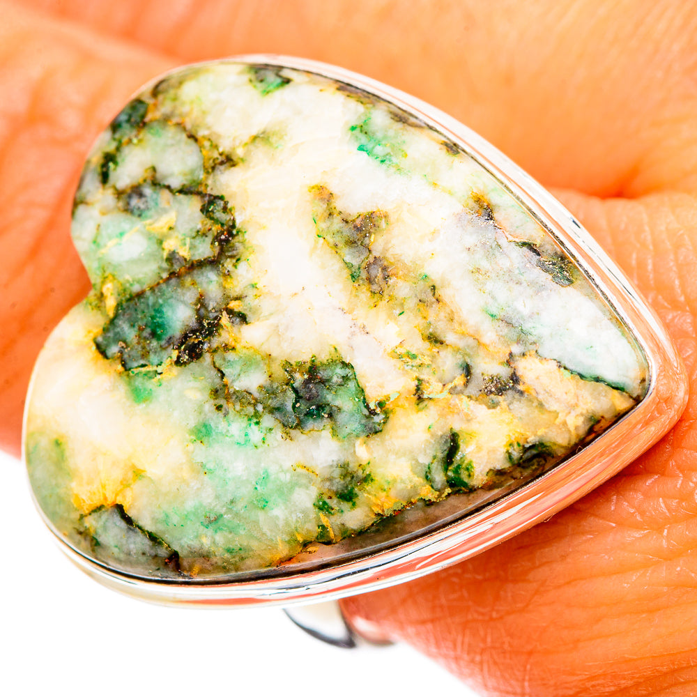 Ocean Jasper Rings handcrafted by Ana Silver Co - RING110426