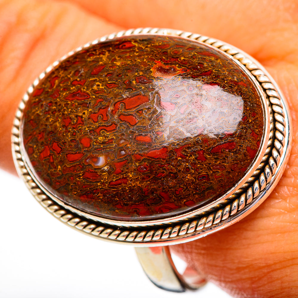 Dinosaur Bone Rings handcrafted by Ana Silver Co - RING110429