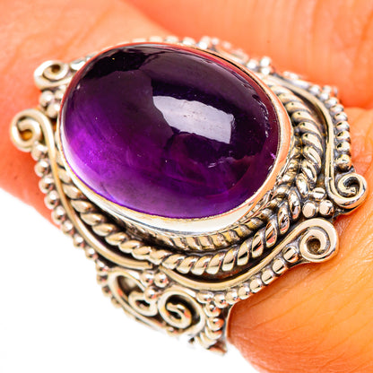 Amethyst Rings handcrafted by Ana Silver Co - RING110441