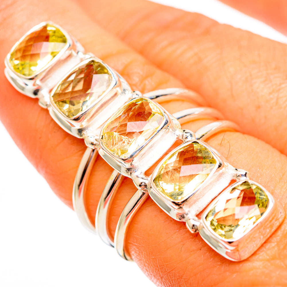 Citrine Rings handcrafted by Ana Silver Co - RING110446