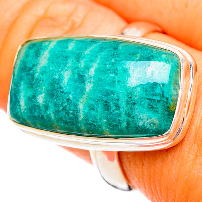 Amazonite Rings handcrafted by Ana Silver Co - RING110455