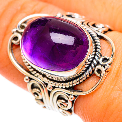 Amethyst Rings handcrafted by Ana Silver Co - RING110464