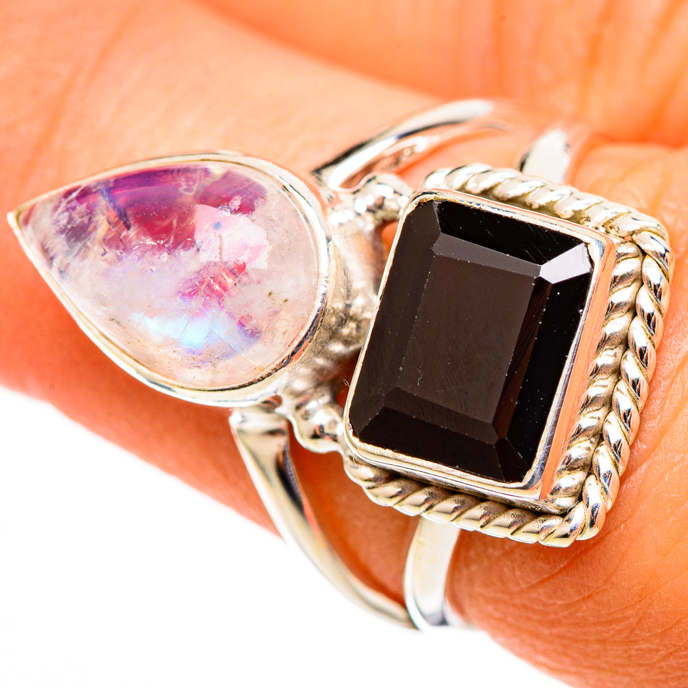 Garnet Rings handcrafted by Ana Silver Co - RING110475