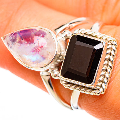 Garnet Rings handcrafted by Ana Silver Co - RING110475