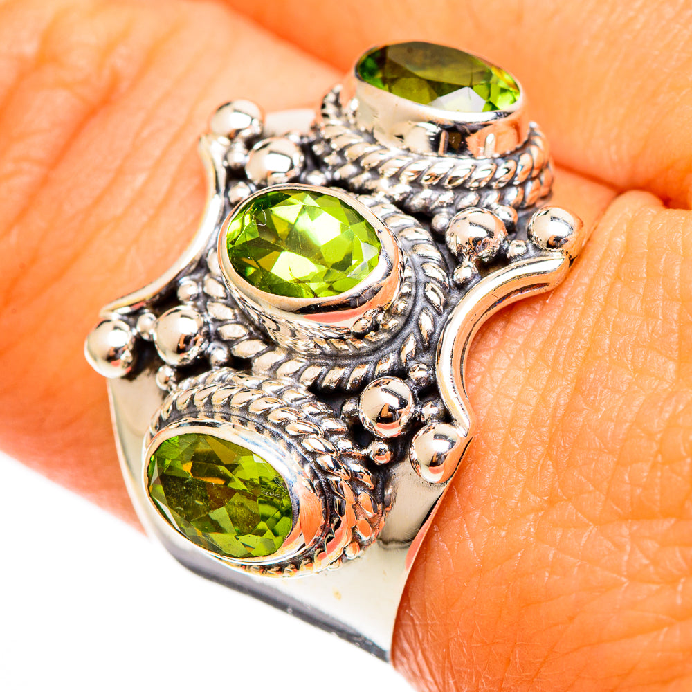 Peridot Rings handcrafted by Ana Silver Co - RING110482