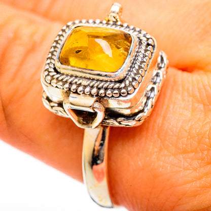 Citrine Rings handcrafted by Ana Silver Co - RING110488
