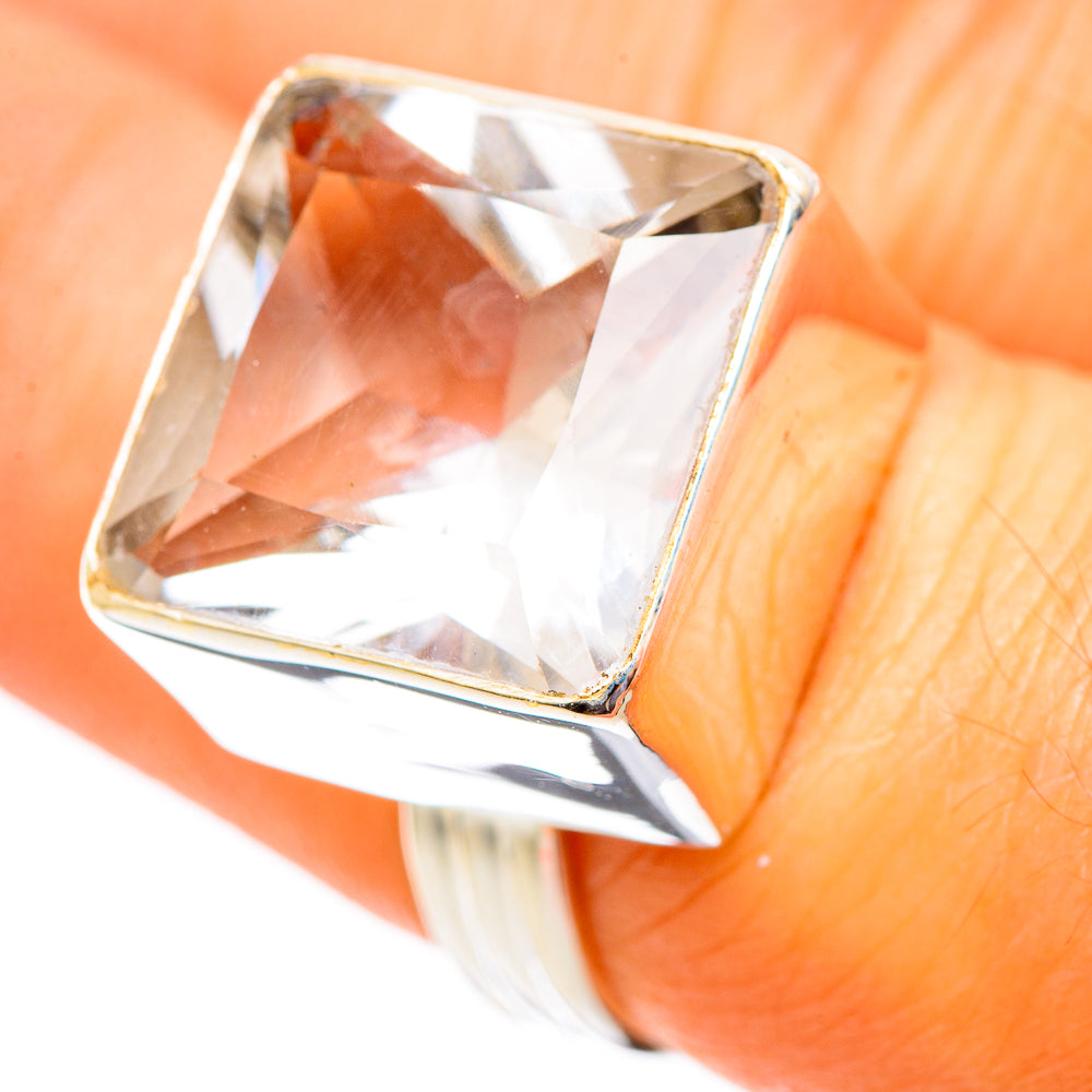 White Quartz Rings handcrafted by Ana Silver Co - RING110497