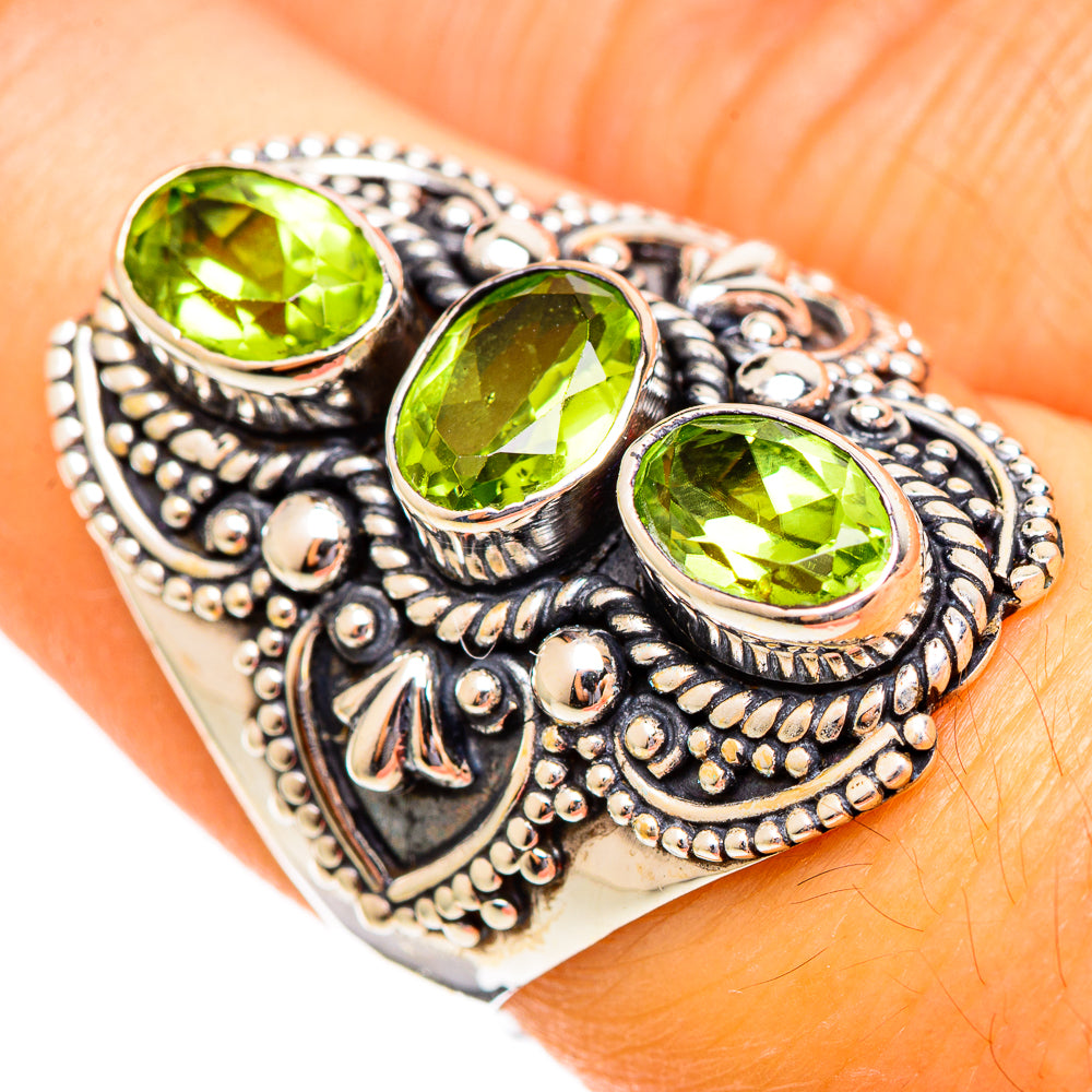 Peridot Rings handcrafted by Ana Silver Co - RING110565