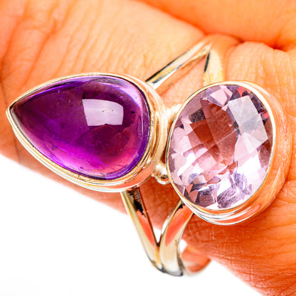 Amethyst Rings handcrafted by Ana Silver Co - RING110573