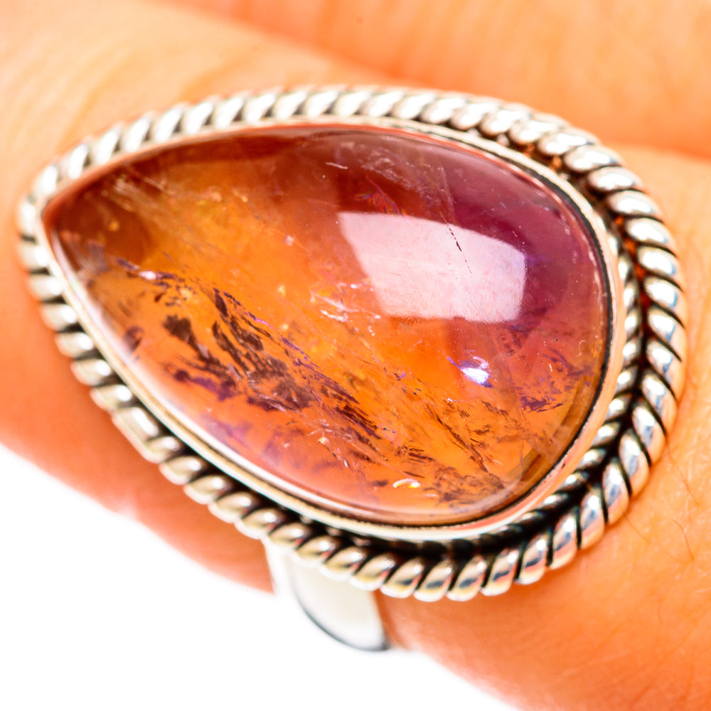 Ametrine Rings handcrafted by Ana Silver Co - RING110574