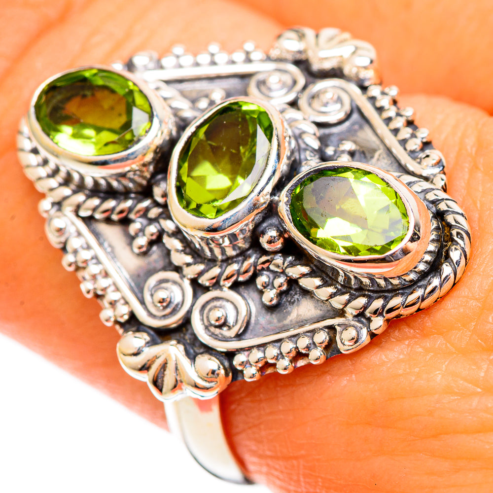Peridot Rings handcrafted by Ana Silver Co - RING110595