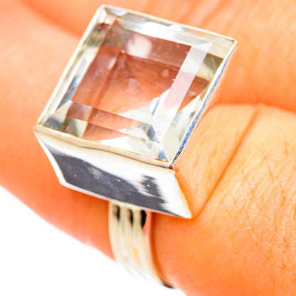White Quartz Rings handcrafted by Ana Silver Co - RING110606