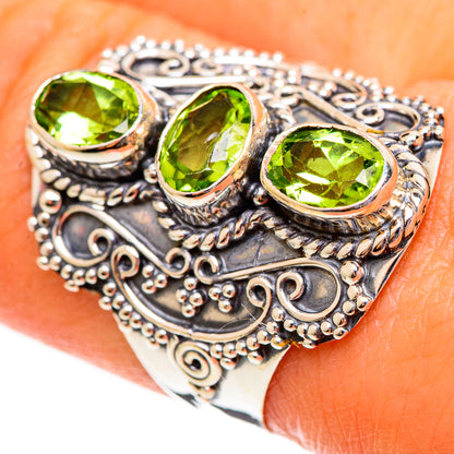 Peridot Rings handcrafted by Ana Silver Co - RING110622