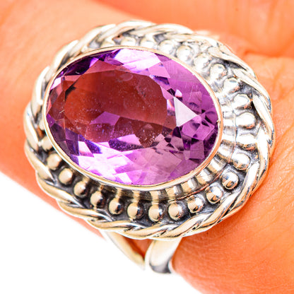 Amethyst Rings handcrafted by Ana Silver Co - RING110628