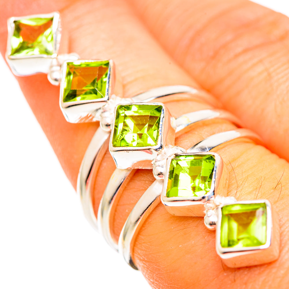 Peridot Rings handcrafted by Ana Silver Co - RING110660