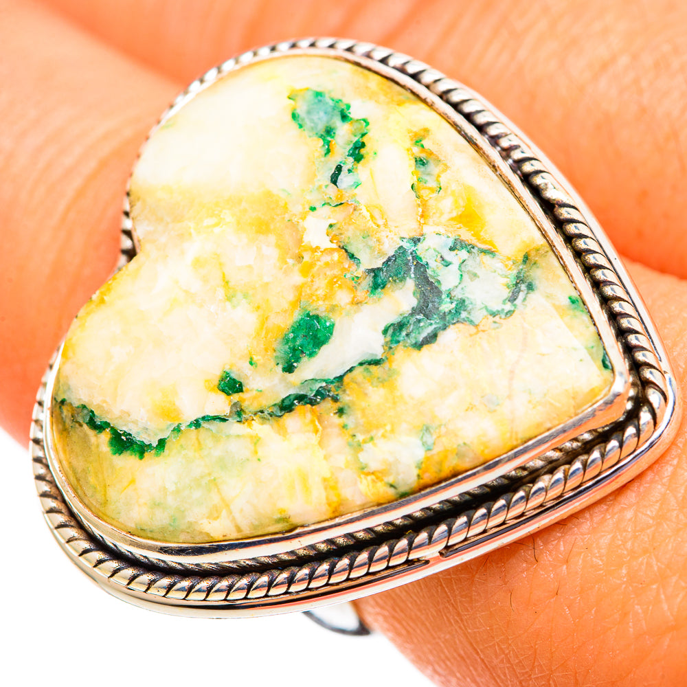 Ocean Jasper Rings handcrafted by Ana Silver Co - RING110661