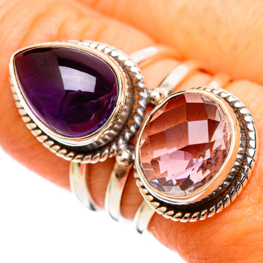 Amethyst Rings handcrafted by Ana Silver Co - RING110680