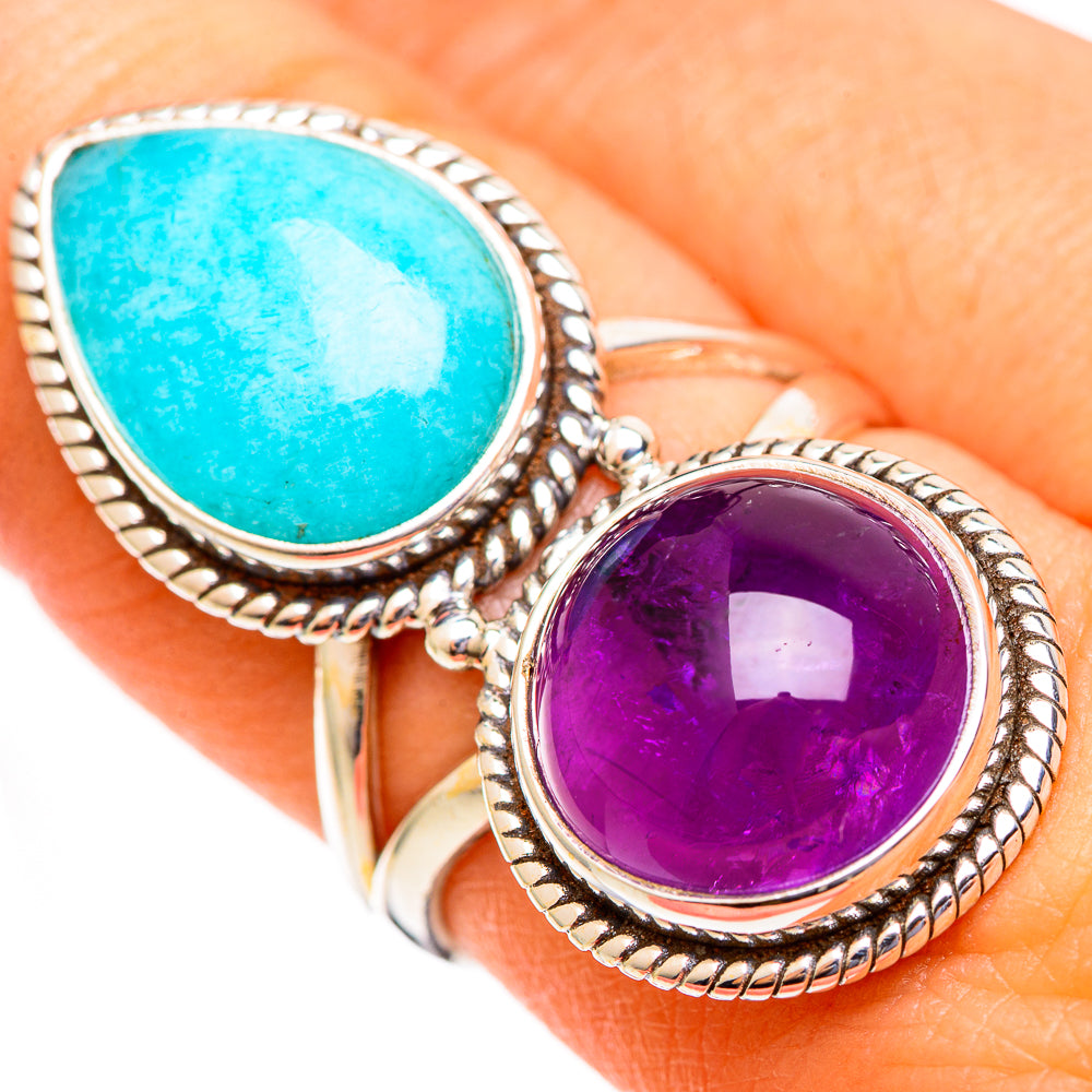 Larimar Rings handcrafted by Ana Silver Co - RING110694