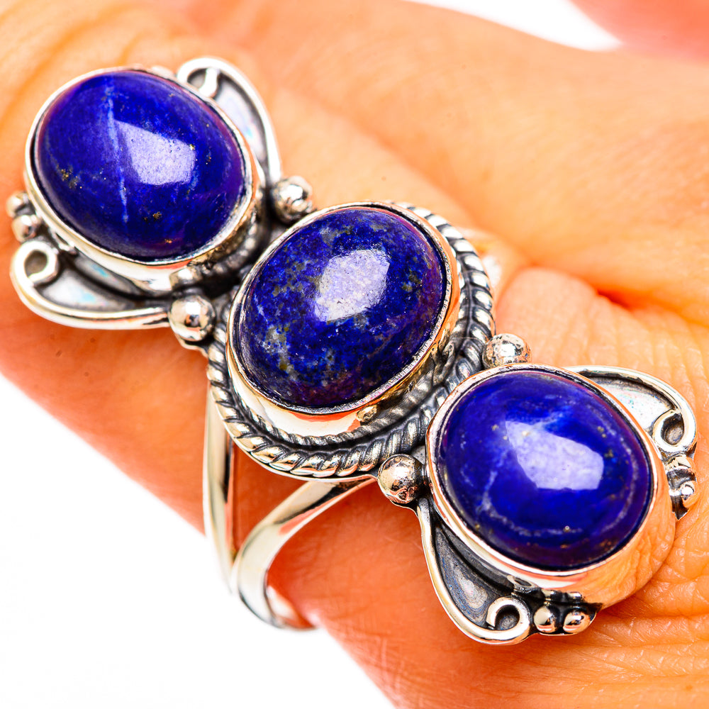 Lapis Lazuli Rings handcrafted by Ana Silver Co - RING110698
