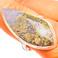 Plume Agate Rings handcrafted by Ana Silver Co - RING110707