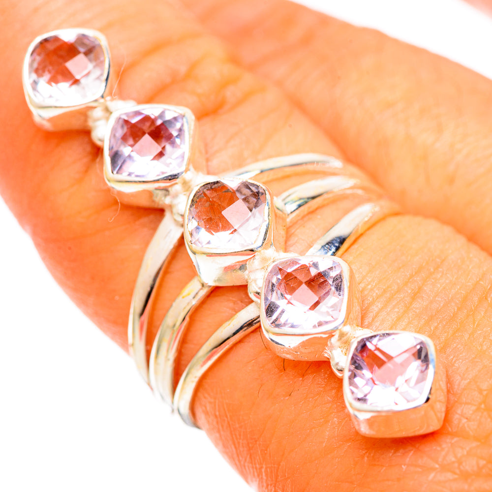 Kunzite Rings handcrafted by Ana Silver Co - RING110727