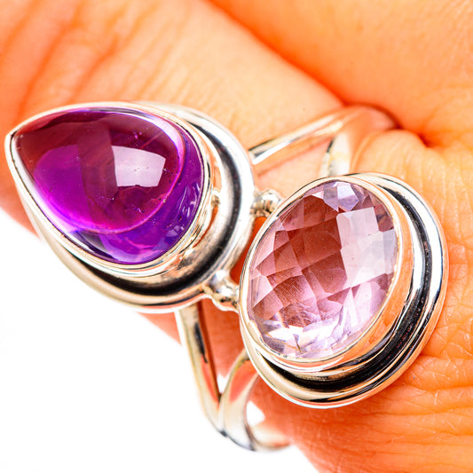 Amethyst Rings handcrafted by Ana Silver Co - RING110729