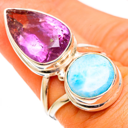 Larimar Rings handcrafted by Ana Silver Co - RING110742