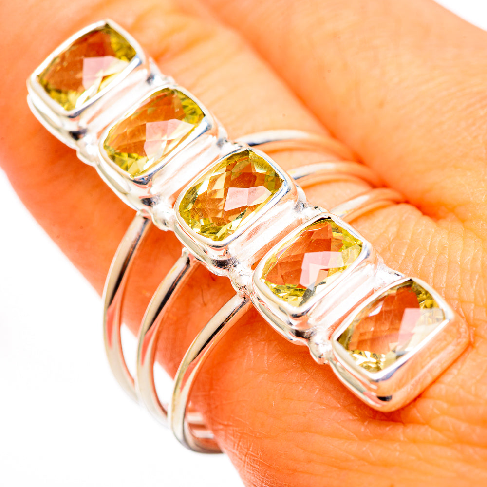 Citrine Rings handcrafted by Ana Silver Co - RING110750