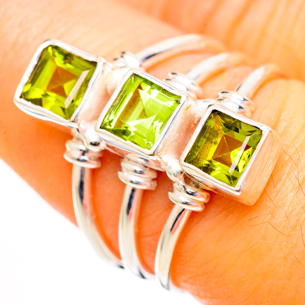 Peridot Rings handcrafted by Ana Silver Co - RING110757
