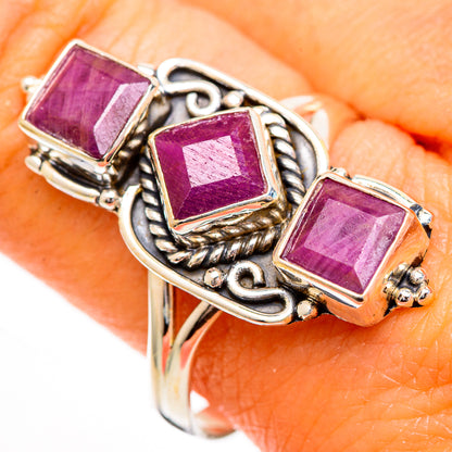 Ruby Rings handcrafted by Ana Silver Co - RING110763