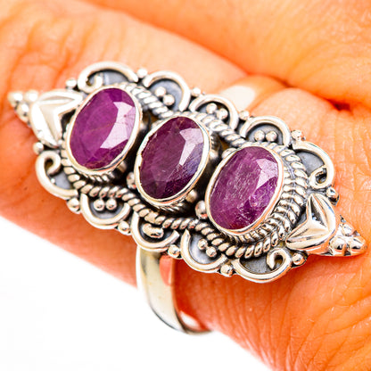 Ruby Rings handcrafted by Ana Silver Co - RING110764