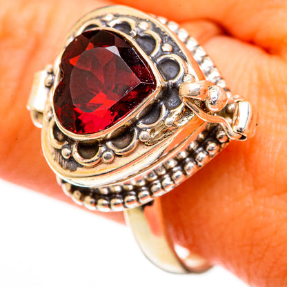 Garnet Rings handcrafted by Ana Silver Co - RING110765