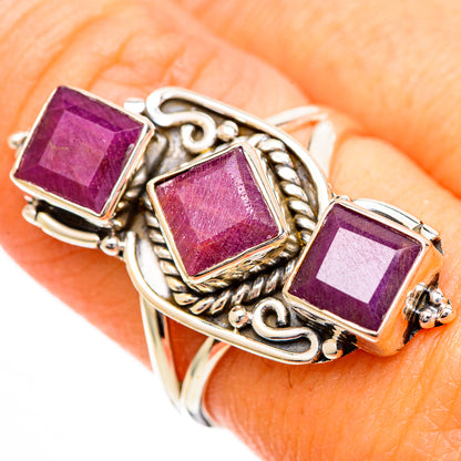 Ruby Rings handcrafted by Ana Silver Co - RING110793
