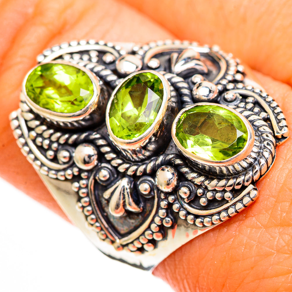 Peridot Rings handcrafted by Ana Silver Co - RING110841