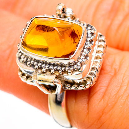 Citrine Rings handcrafted by Ana Silver Co - RING110845