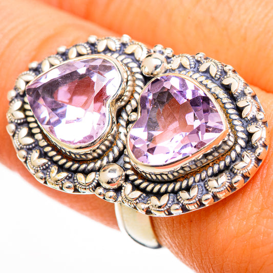 Kunzite Rings handcrafted by Ana Silver Co - RING110855