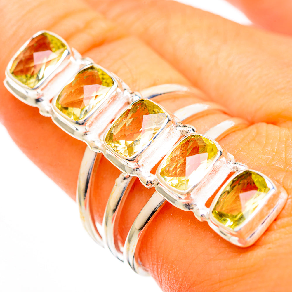 Citrine Rings handcrafted by Ana Silver Co - RING110863