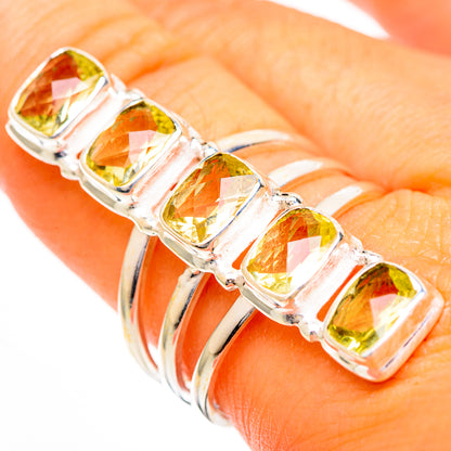 Citrine Rings handcrafted by Ana Silver Co - RING110863